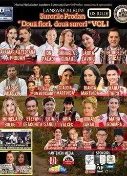 Iași: Surorile Prodan - „Două voci, aceeași inimă” - Lansare CD