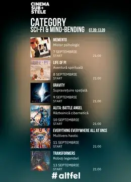 Cinema sub stele: Sci-Fi & Mind-Bending Week