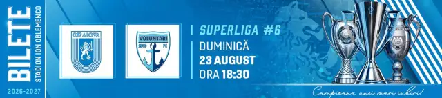 UNIVERSITATEA CRAIOVA - FC VOLUNTARI