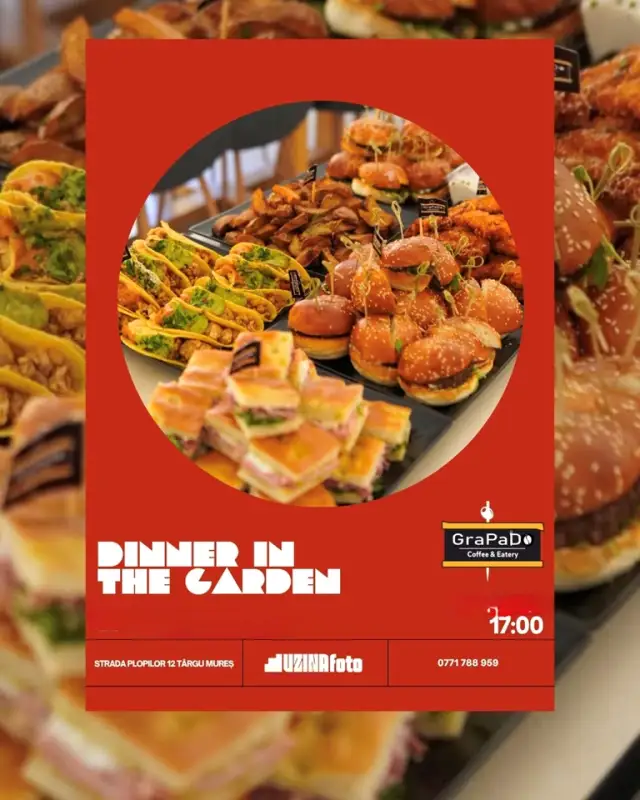 Dinner In The Garden - Targu Mures
