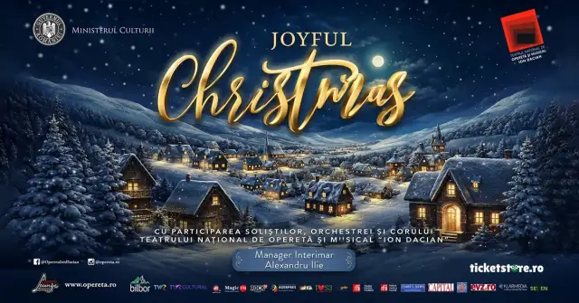 JOYFUL CHRISTMAS - Concert de Craciun - Teatrul Național de Operetă și Musical „Ion Dacian