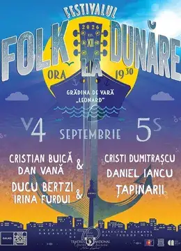 Galați: Folk la Dunăre - Ziua 1 - 4 Septembrie 2026
