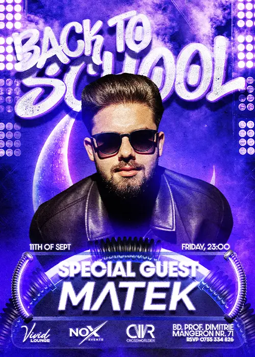 BACK TO SCHOOL PARTY