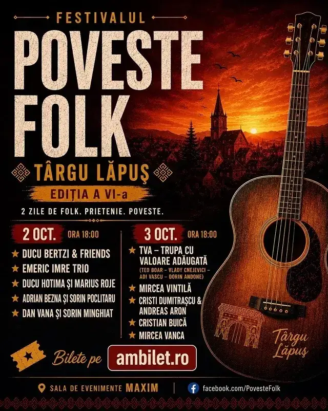 Festivalul Poveste Folk la Targu Lapus - Editia a VI-a