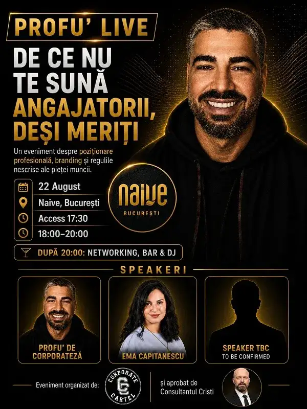 Profu' live - De ce nu te suna angajatorii desi meriti