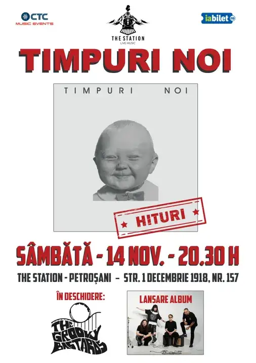 Petrosani: Concert Timpuri Noi & Groovy Bastards