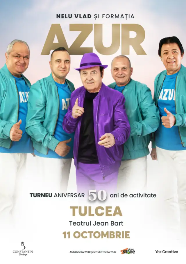 NELU VLAD si Formatia AZUR - Turneu Aniversar 50 de ani - Tulcea