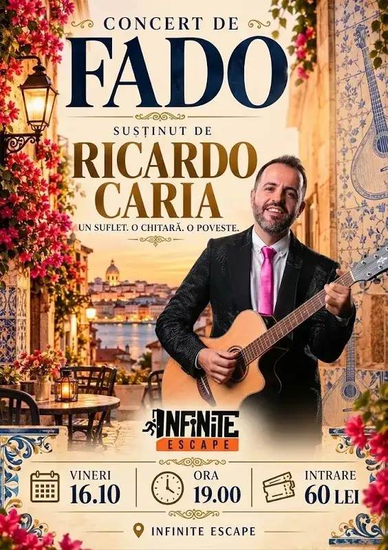 Concert de Fado cu Ricardo Caria @Arad