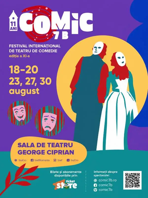 COMIC 7 B – Festival Internațional de Teatru Independent, ediția 2026 - Buzau