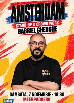 Amsterdam: Gabriel Gherghe | Stand-Up & Crowd Work
