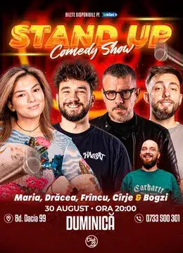 Stand-up Comedy cu Maria Popovici, Drăcea, Frîncu, Cîrje - Bogzi la Club 99