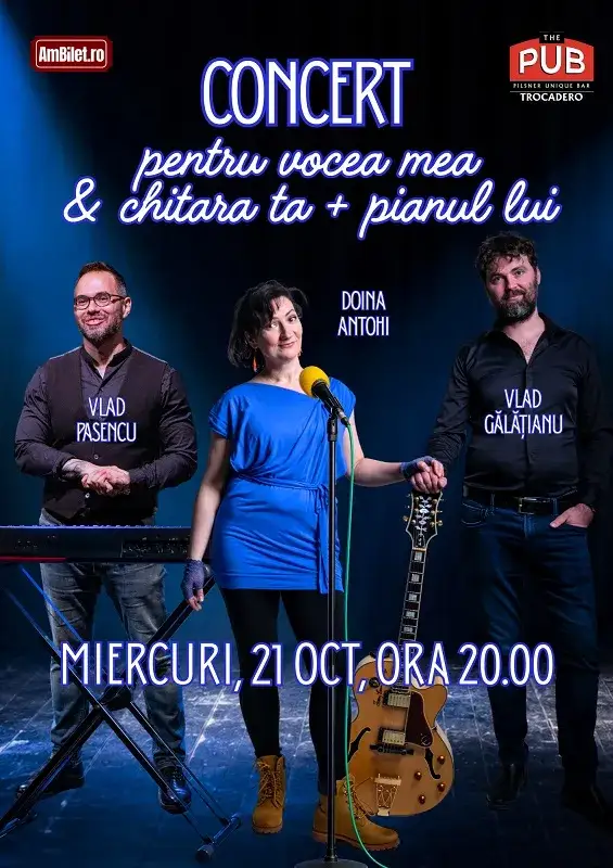 Concert pentru Vocea Mea , Chitara Ta si Pianul Lui