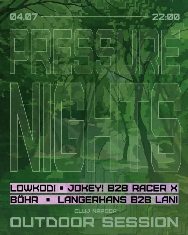 Pressure Nights x Outdoor session