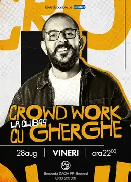Crowd Work cu Gherghe la Club99 | Stand Up Comedy Show