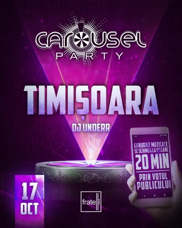 CAROUSEL PARTY / 17 Octombrie