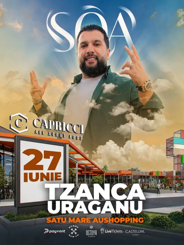 Tzancă Uraganu’ la Satu Mare - SOA x Capricci 👑