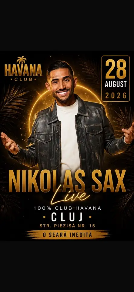 Bilete concert Nikolas sax havana club