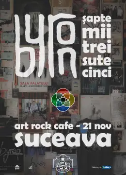 Suceava: Concert aniversar byron - 20 de ani