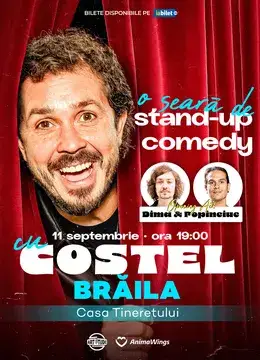 Braila: O seară de stand up comedy cu Costel | Comedy Show