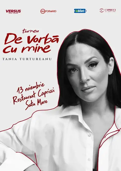 Satu Mare: Concert TANIA TURTUREANU | De Vorbă cu Mine