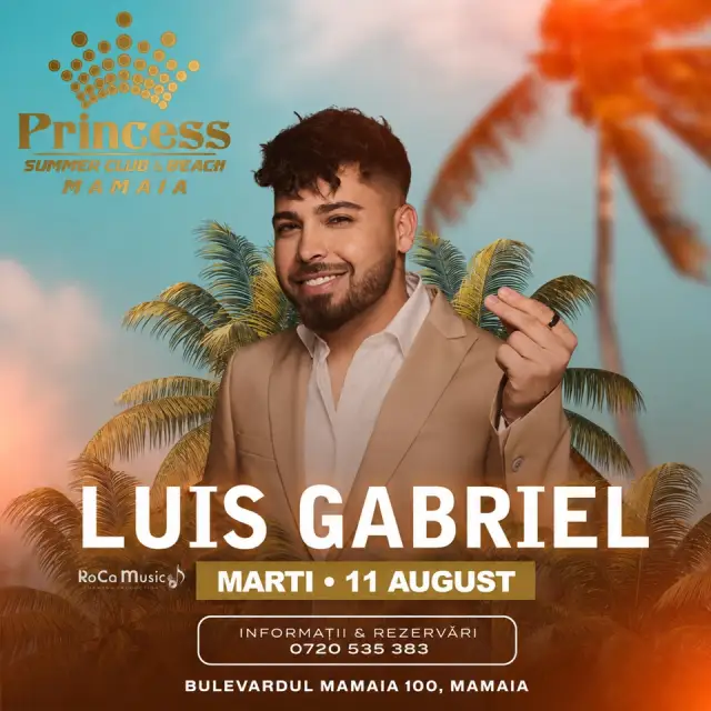 LUIS GABRIEL x PRINCESS SUMMER CLUB x MARTI 11 AUGUST