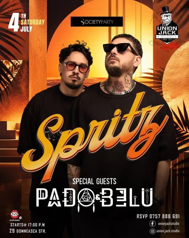 SPRITZ w/ special guests PADO& BELU