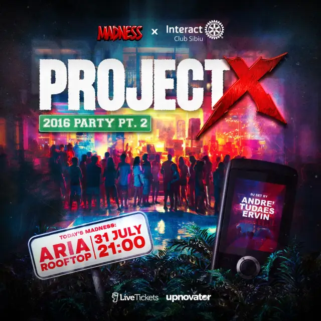 MADNESS X INTERACT: PROJECT X PARTY