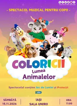 Iași: Coloricii și Lumea Animalelor