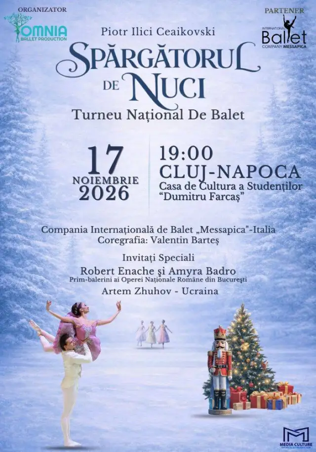 Spargatorul de Nuci - Turneu National de balet - Cluj Napoca