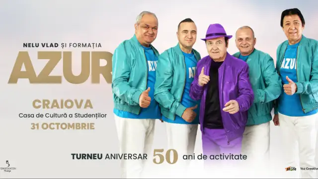 NELU VLAD si Formatia AZUR - Turneu Aniversar 50 de ani - Craiova