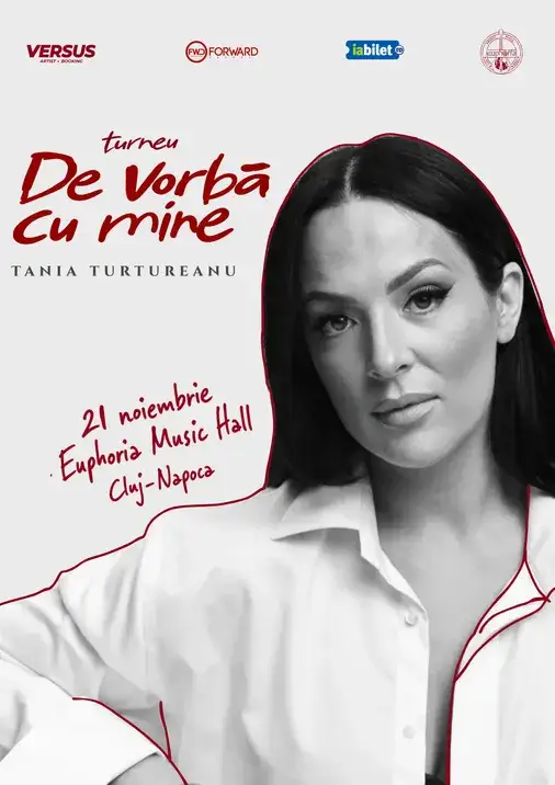 Cluj-Napoca: Concert TANIA TURTUREANU | De Vorbă cu Mine