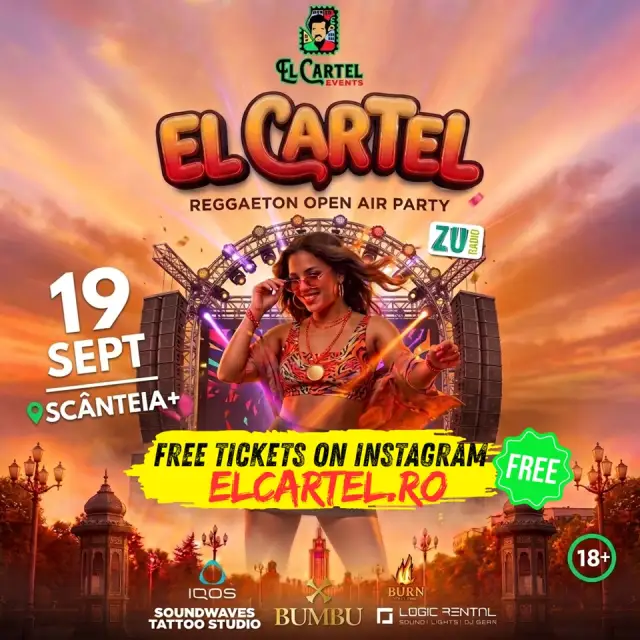 El Cartel Reggaeton Open Air 🔥 | Free Party ✅