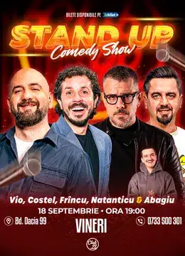 Stand-up Comedy cu Vio, Costel, Frîncu, Natanticu & Abagiu la Club 99 | Show 1