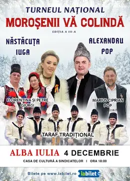 Alba Iulia: Moroșenii vă colindă