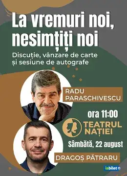 Ploiești: Workshop cu Radu Paraschivescu și Dragoș Pătraru