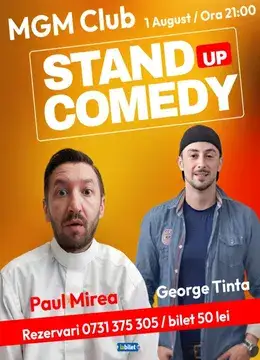 Cernavodă: Stand-up Comedy cu Paul Mirea și George Țintă