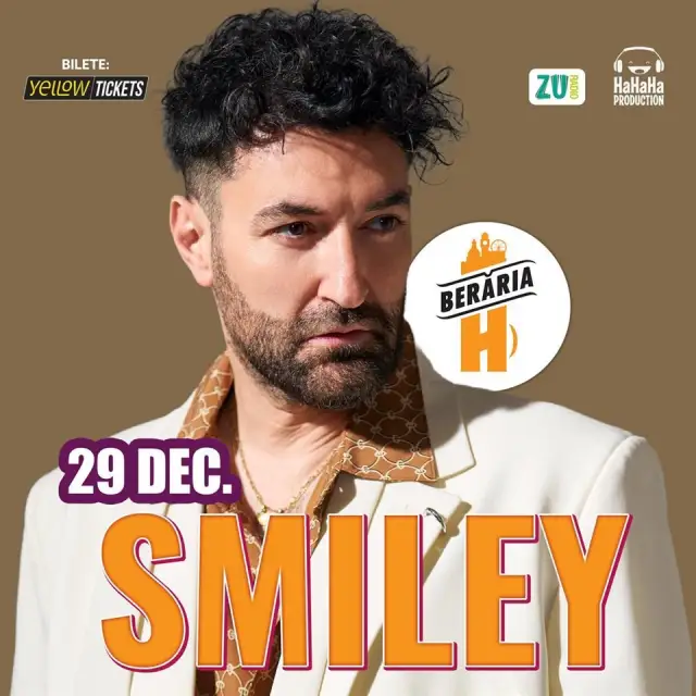 SMILEY cântă la Berăria H pe 29 decembrie