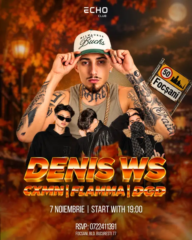 Concert Denis WS | Focșani