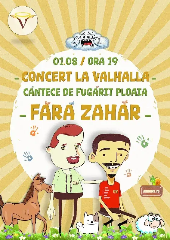 Fără Zahăr – concert de vară @terasa Valhalla BACĂU