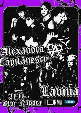 Cluj-Napoca: Concert Alexandra Capitanescu si Lavina