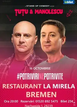 Bremen: Stand-up Comedy - Dan Tutu si Cristi Manolescu