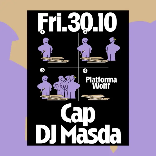 PW Club Season • Cap, DJ Masda at Platforma Wolff