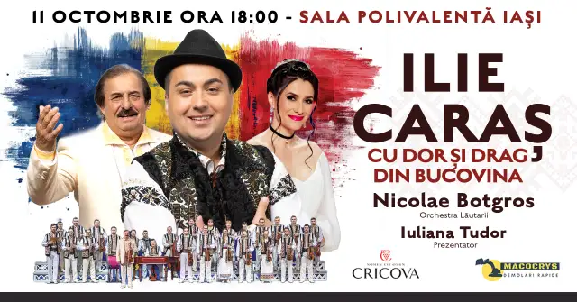 Ilie Caraș - CU DOR ȘI DRAG DIN BUCOVINA