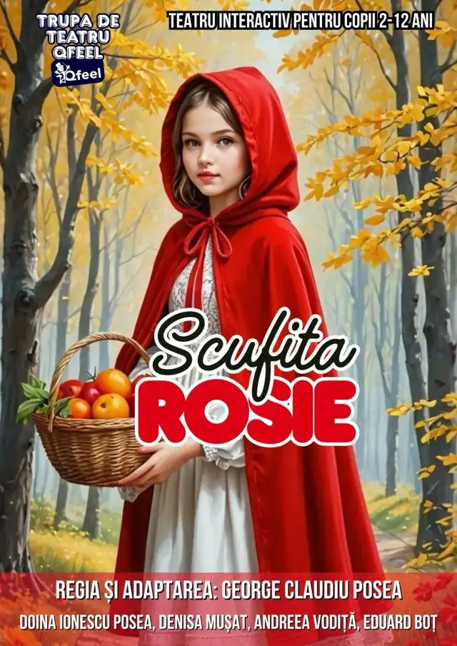 Scufița Roșie - by Qfeel @Sala Lucefărul