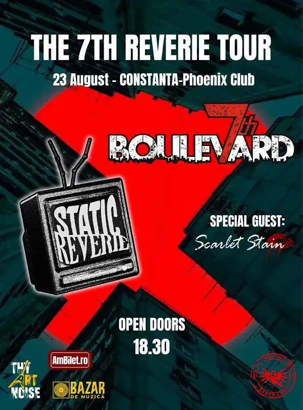 Turneu 7th Boulevard & Static Reverie @ Phoenix Club