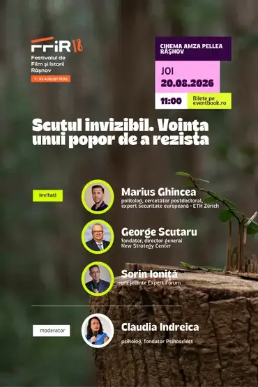 Dezbatere Scutul invizibil. Voința unui popor de a rezista