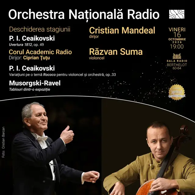 Cristian Mandeal - Razvan Suma - Deschiderea Stagiunii ONR - 16 oct 2026